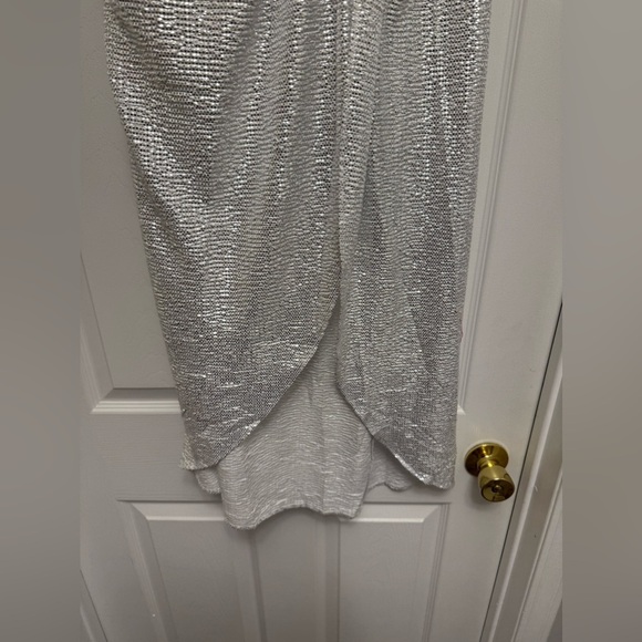 Show Me Your Mumu Women’s Wrap Me Up Skirt White Confetti Size M NWT - Picture 5 of 8